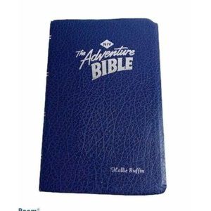 The Adventure Bible NIV Blue Imitation Leather New International 2000 Zonderkidz